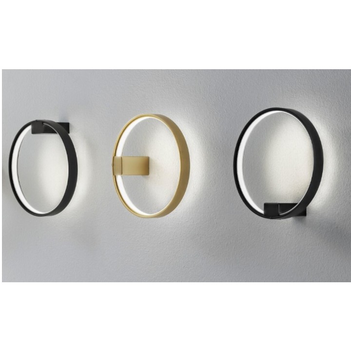 Lampa ścienna CIRCLE WALL złota - Moosee